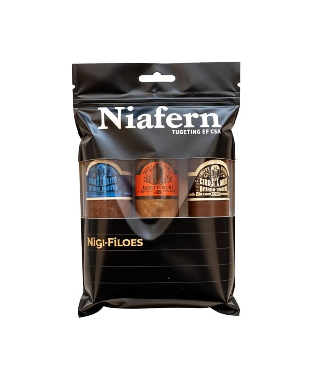 Niafern cigar trio